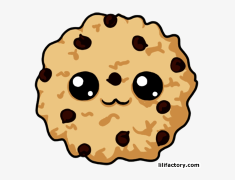 Pin Bitten Chocolate Chip Cookies Clipart - Animated Cute Cookies, transparent png #794093