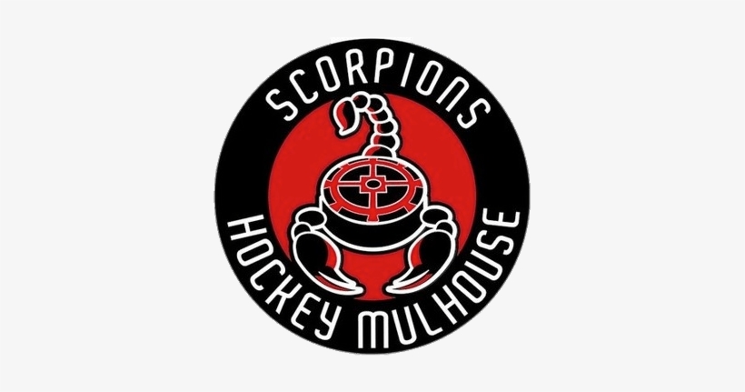 Scorpions De Mulhouse Round Logo Sticker - Scorpions De Mulhouse, transparent png #794420