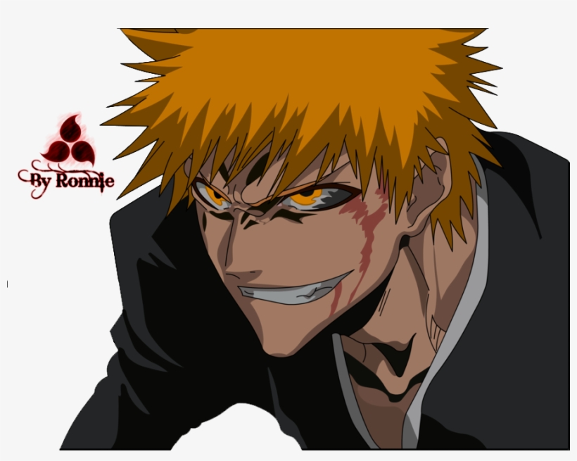 Anime Scared Faces - Ichigo Transparent Face, transparent png #795475