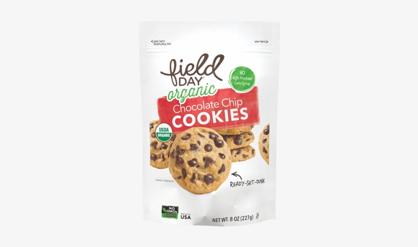 Organic Chocolate Chip Cookies - Field Day Organic Chocolate Cream Cookies - Cookies, transparent png #795656