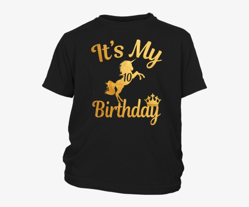 Magical It's My 10th Birthday Gold Unicorn Princess - Samsung Galaxy S7 Active 5.1"-2016 Fashion Trend Protecteur, transparent png #796002