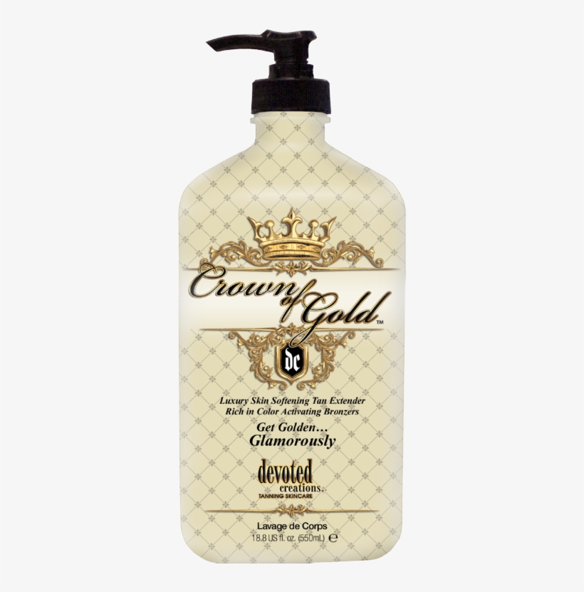 Princess Crown Source - Devoted Creations Crown Of Gold - Luxury Skin Softening, transparent png #796047