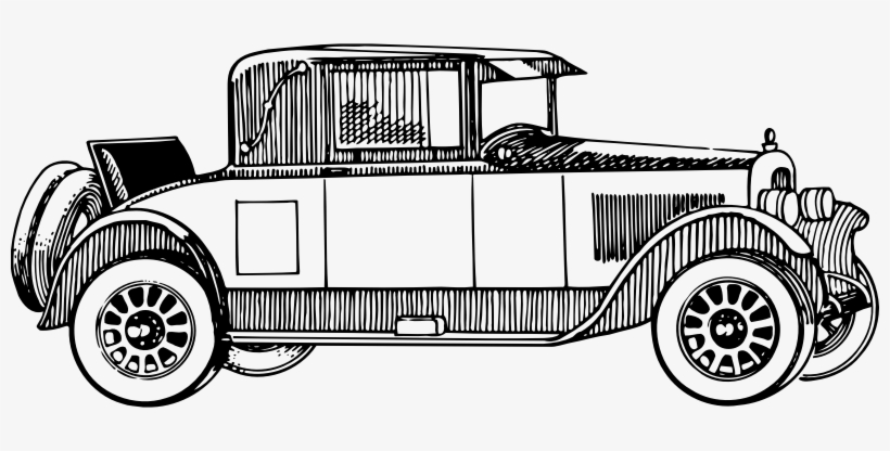 Medium Image - Vintage Car Vector Png, transparent png #796226