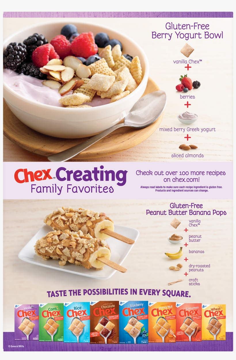 Gmi Vanilla Chex Gluten Free Cereal 12.1 Oz, transparent png #796248