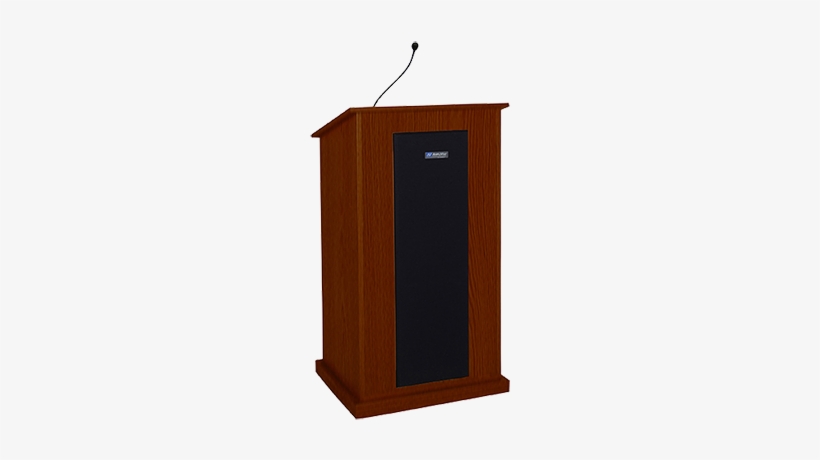 Sw470 Chancellor Podium With 150 Watt Pa & Wireless - Amplivox Sw470-ch Chancellor Lectern Wrls Sound, transparent png #796741