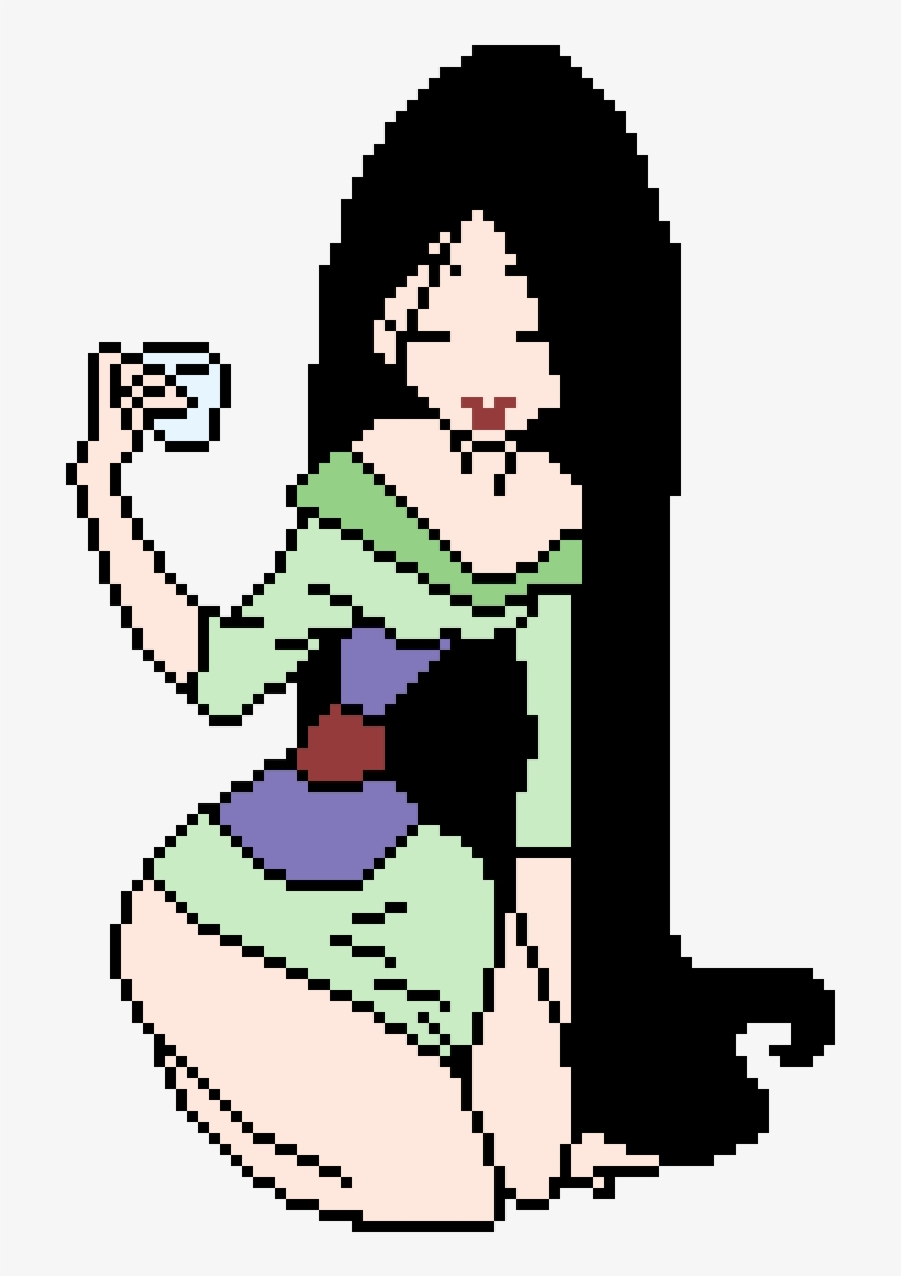 Mulan - Cross-stitch, transparent png #797147