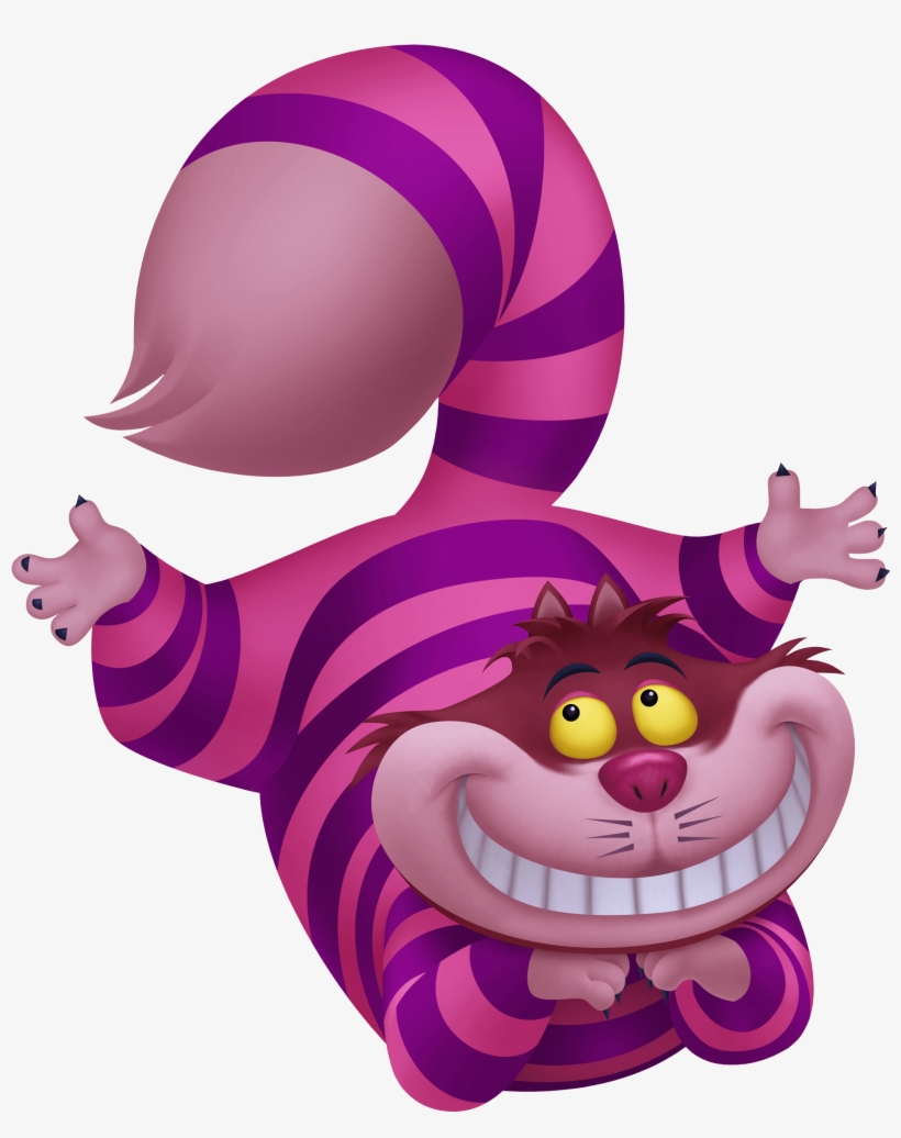 S Adventures Queen Of Hearts Cheshire Cat - Stregatto Alice Nel Paese Delle Meraviglie, transparent png #797367