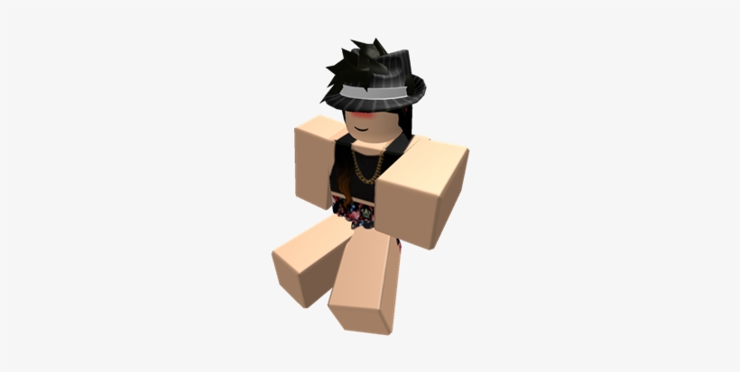 Roblox Girl Model - Roblox Character Girl Transparent, transparent png #797371