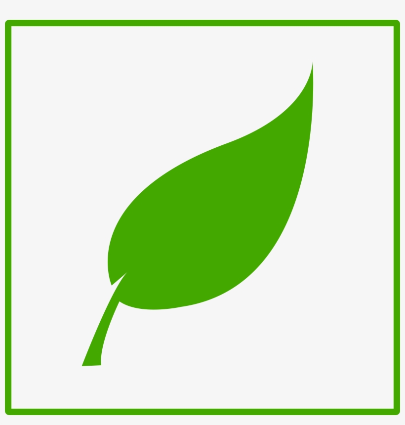 Clipart Transparent Stock Eco Green Icon Big Image - Leaf Clipart, transparent png #797593