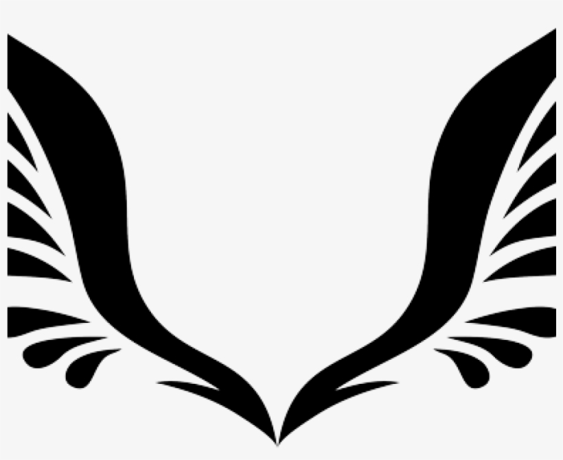 Clipart Black And White Download Wing Clipart Tribal - Joy 5'x7'area Rug, transparent png #797798