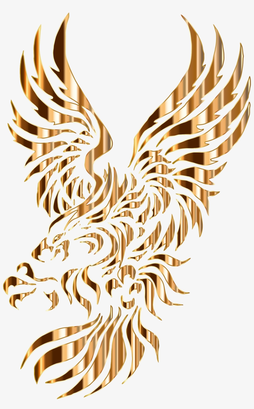 Chromatic Eagle No Background Icons Png Free - Eagle On Transparent Background, transparent png #797874
