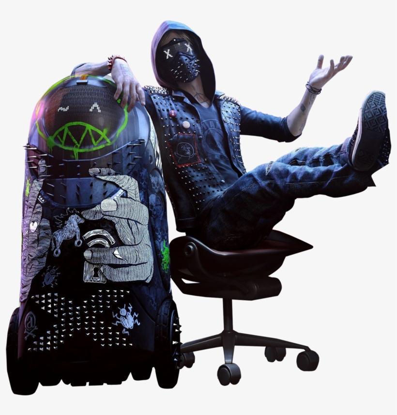 Watch Dogs 2 Wrench Render 6 Ft Wrench Jr By Digital - Wrench Jr Watch Dogs 2, transparent png #798143