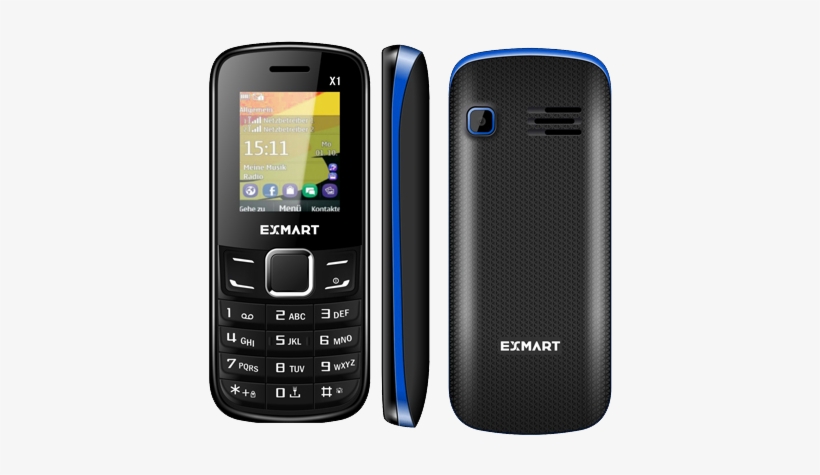 Exmart Mobile - Keypad Phone Png, transparent png #798212