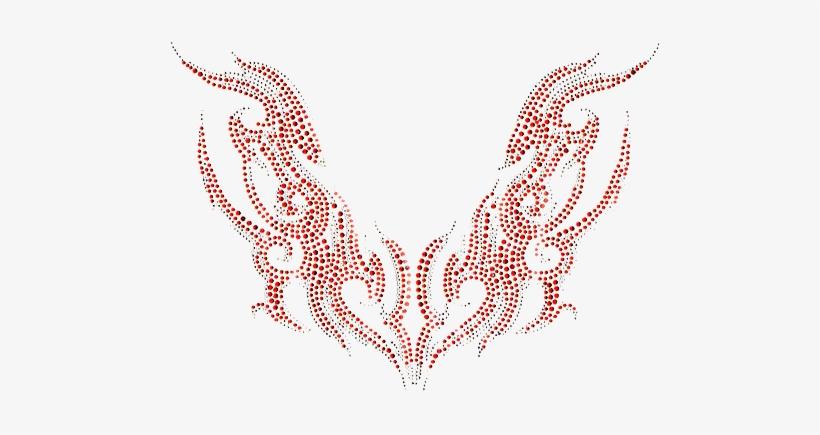 Angel Wings Sky Large - Red Red, transparent png #798258