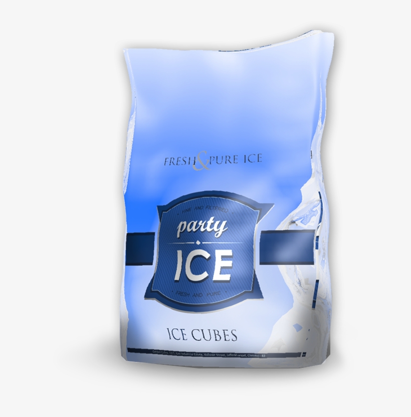 Party Ice Package - Packaging And Labeling, transparent png #798362