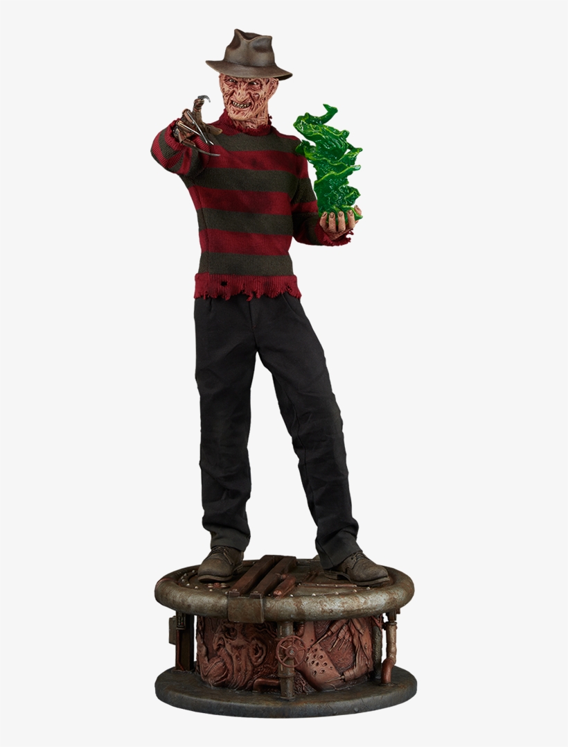 A Nightmare On Elm Street Freddy Krueger Premium Format - Freddy Krueger Statue, transparent png #799074