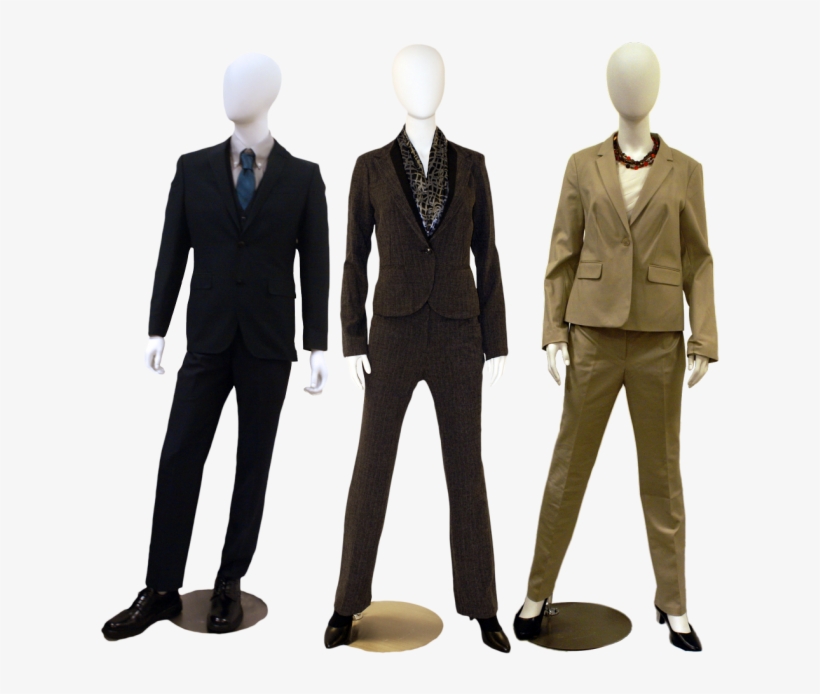 Beware Of Fit Issues - Mannequins In Semi Formal, transparent png #799284