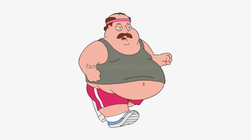 Transparent Person Obese - Fat Person Cartoon Transparent, transparent png #799682