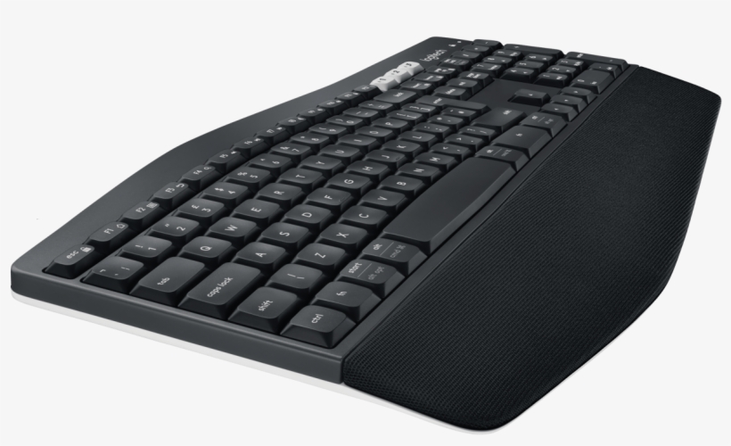 Logitech Mk850 Performance Review Keyboard - Logitech Mk850 Performance Wireless, transparent png #799730