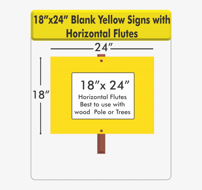 12”x18” Blank Yard Signs - Sk Computer, transparent png #799913