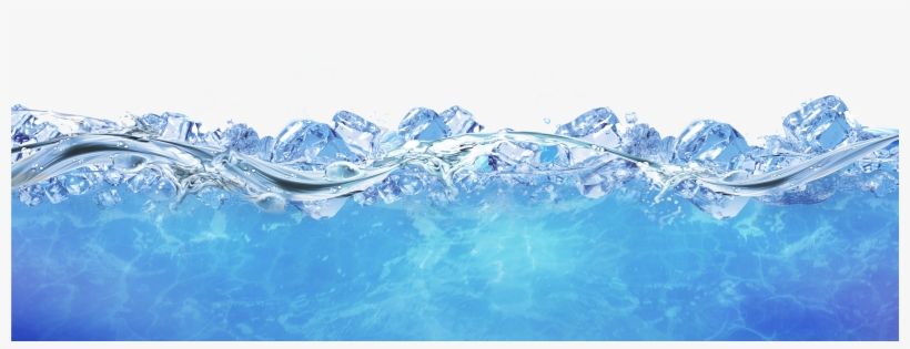 Blue Ice Floats On - Water Texture Png Download, transparent png #799917