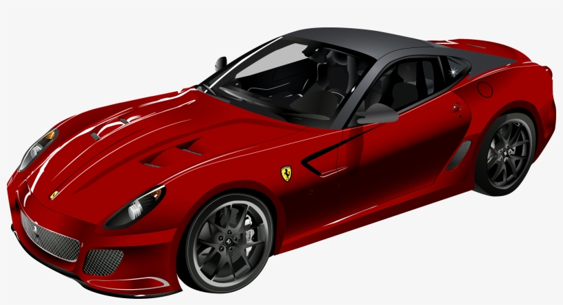 Ferrari Car Png Image - Ferrari Car Vector Png, transparent png #799922