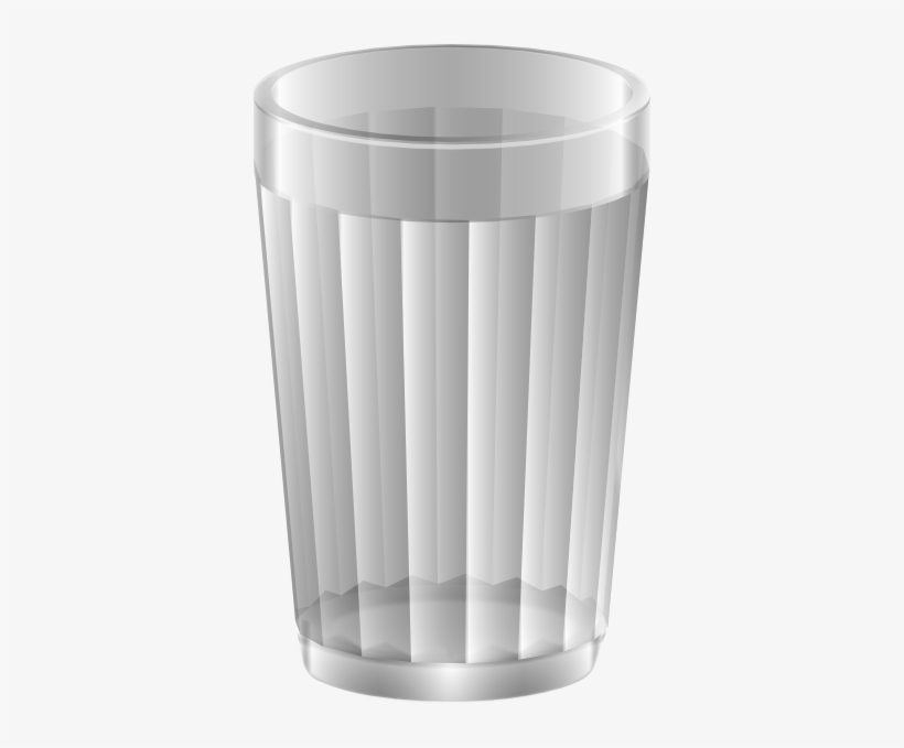 Glass Of Water 3 Clip Art At Clker - Glass Cup Clipart, transparent png #799970
