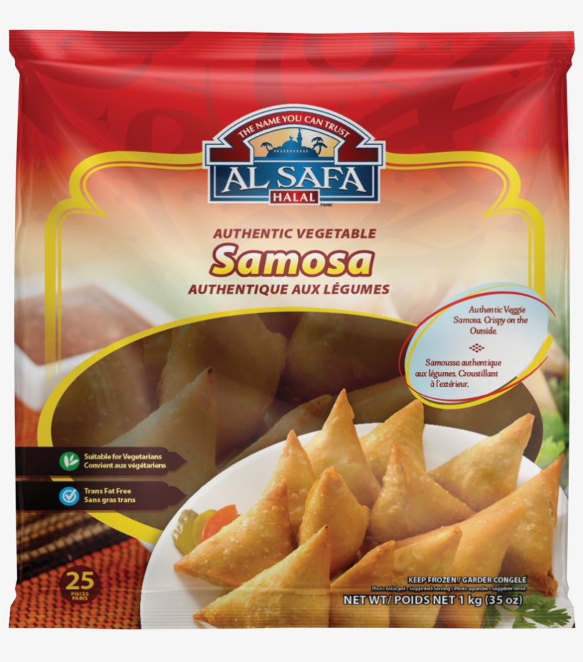 Vegetable Samosa Hand Made Pouch - Al Safa, transparent png #7900083