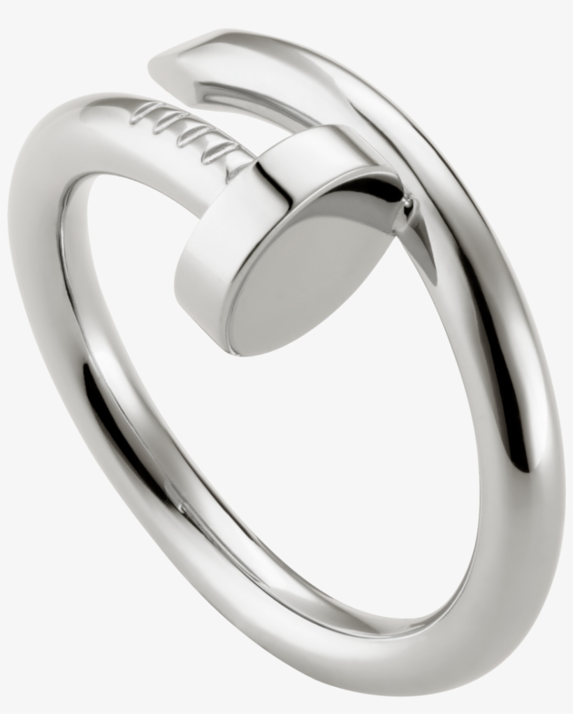 Juste Un Clou Ringwhite Gold - Juste Un Clou White Gold Ring, transparent png #7900084