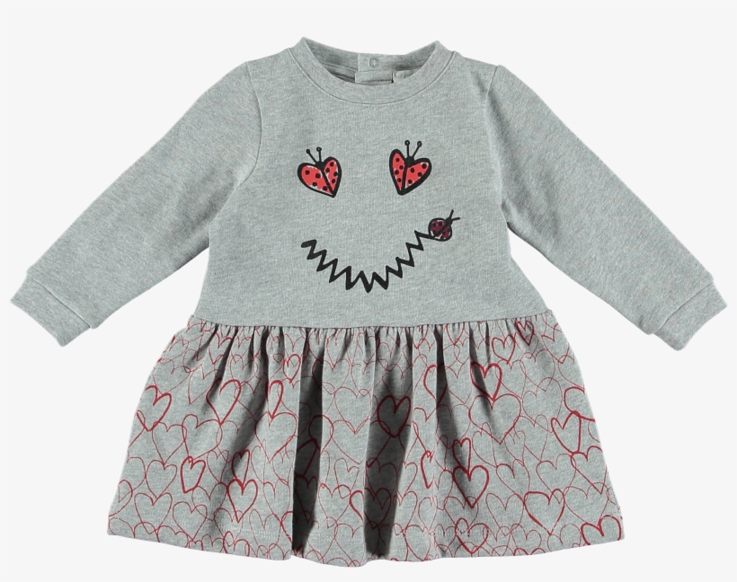 Bretta Dress With Smile Lady Bug Face - Sweater, transparent png #7900790