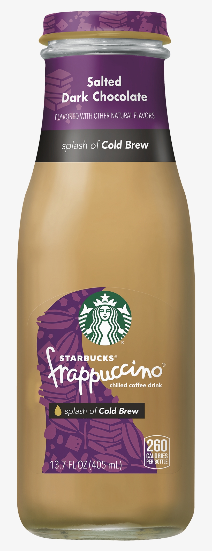 Starbucks Frappuccino With Splash Of Cold Brew Salted, transparent png #7900791