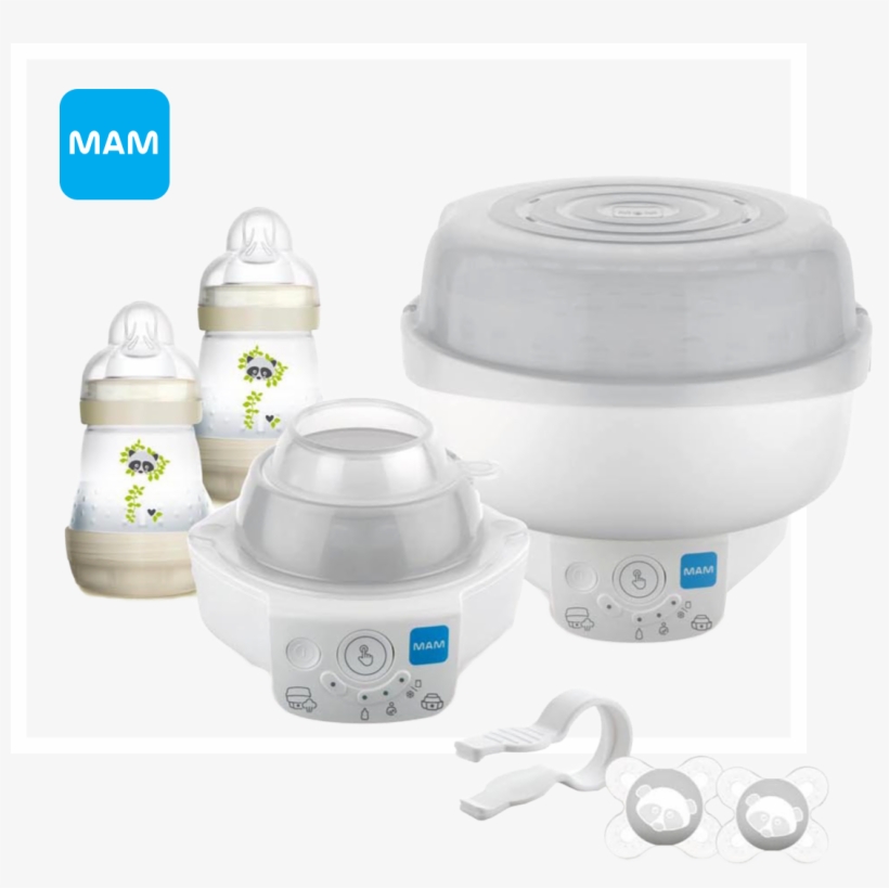 Mam Electric Steriliser And Express Bottle Warmer - Mam Bottle Warmer, transparent png #7901930