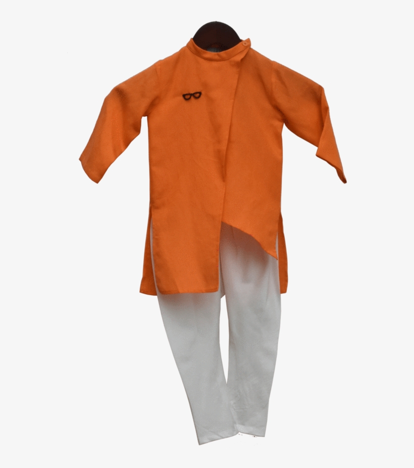 Orange Kurta With Churidar - Costume, transparent png #7902571