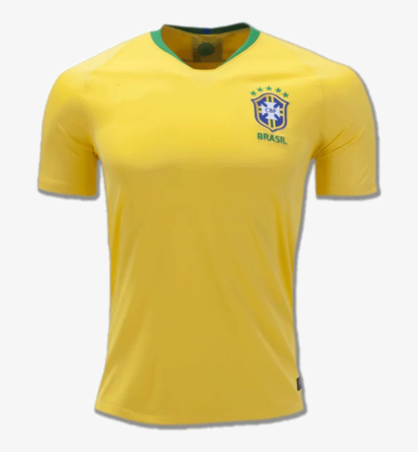 Brazil Football Jersey Home 2018 Fifa World Cup - Adidas Cd8390, transparent png #7902615