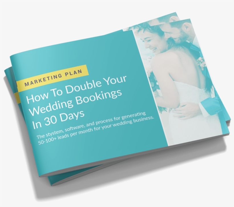 Get Your Complete Guide To Wedding Marketing - Brochure, transparent png #7903746