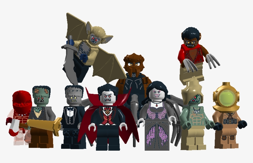 The Monster Team - Cartoon, transparent png #7904132