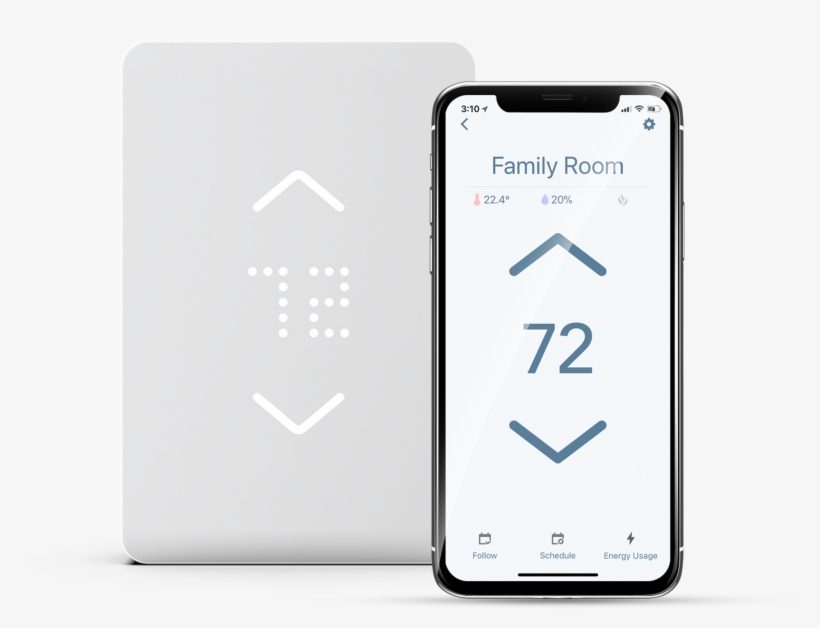 Mysa Smart Thermostat, transparent png #7904136