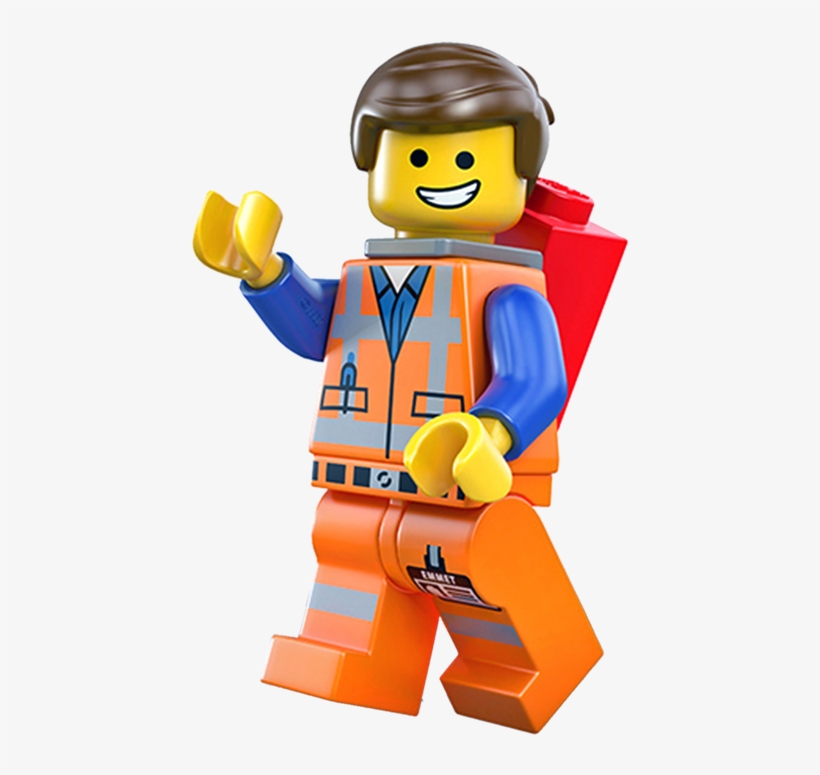 805 527 Lego - Emmet Lego Movie, transparent png #7904168