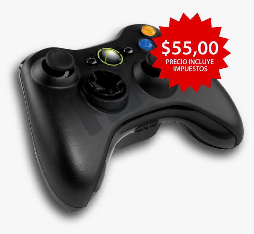 Control Original Xbox 360 Inalambrico - Xbox 360 Controller Png, transparent png #7904632