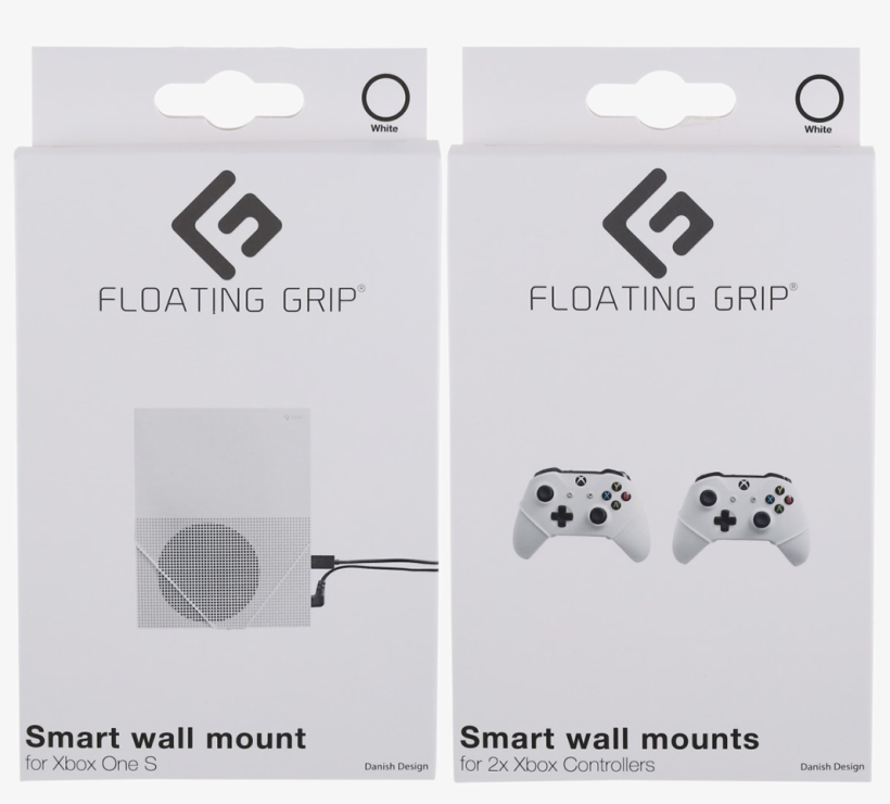 Buy Xbox One S- And Controler Wall Mounts By Floating - Väggfäste Playstation 4 Slim, transparent png #7904811