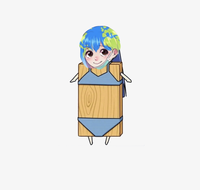 Earth Clothing Yellow Cartoon - Itty Bitty Titty Committee Anime, transparent png #7905245