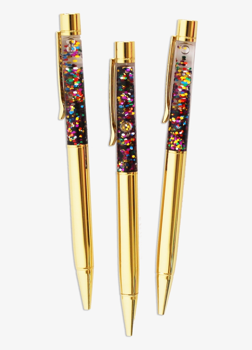 Confetti Pen Set - Calligraphy, transparent png #7905527