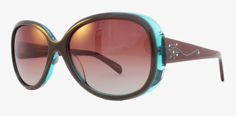 El Sol Brown Teal Clean Catalog - Reflection, transparent png #7905683