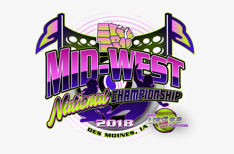 Usssa Midwest National Championships - Graphic Design, transparent png #7906204