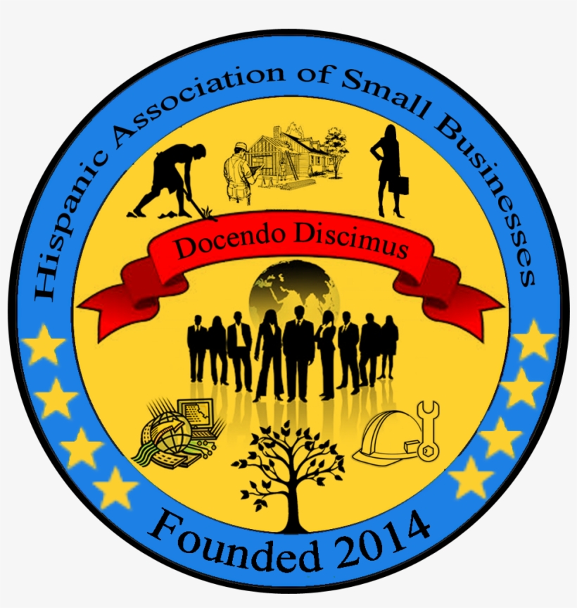 Hispanic Association Of Small Businesses, A Nonprofit - Emblem, transparent png #7906209