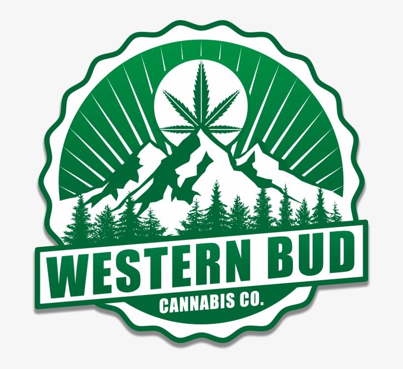 Western Bud - Western Bud Cannabis Co Logo, transparent png #7906694