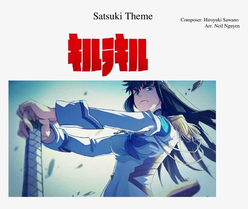 To Print Parts, Please Upgrade To A Pro Account First - Satsuki Kiryuin, transparent png #7906866