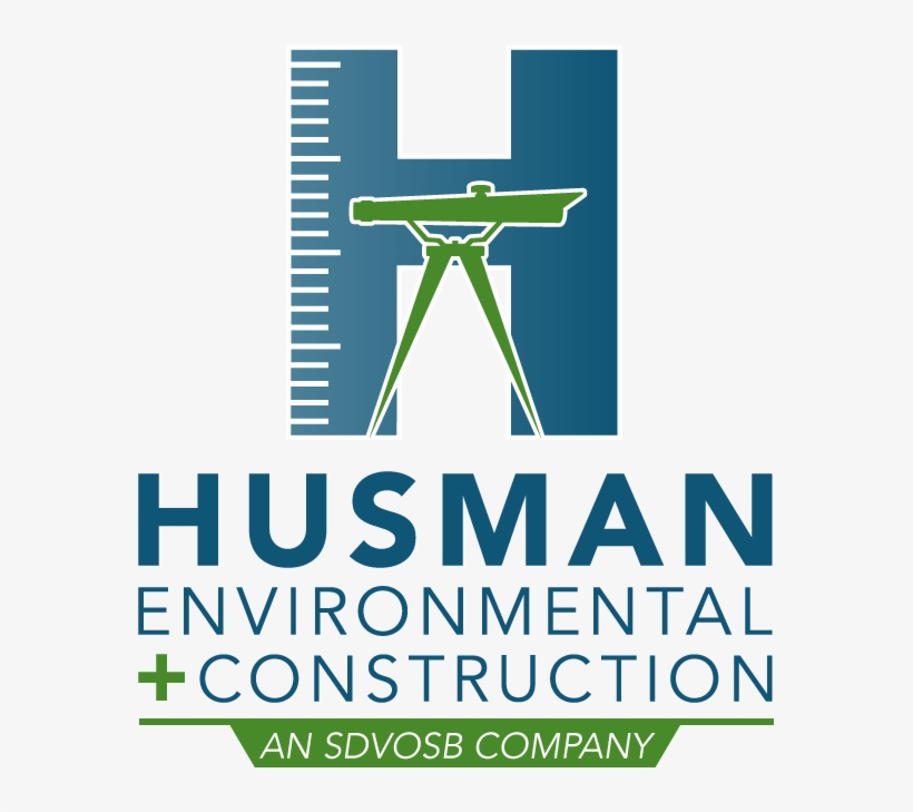 Husman Environmental Construction Logo Service Disabled - Graphic Design, transparent png #7907026