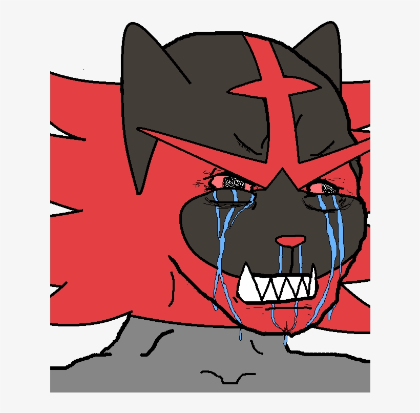 Abomination Cuck Wojak , - Incineroar Wojak, transparent png #7907259