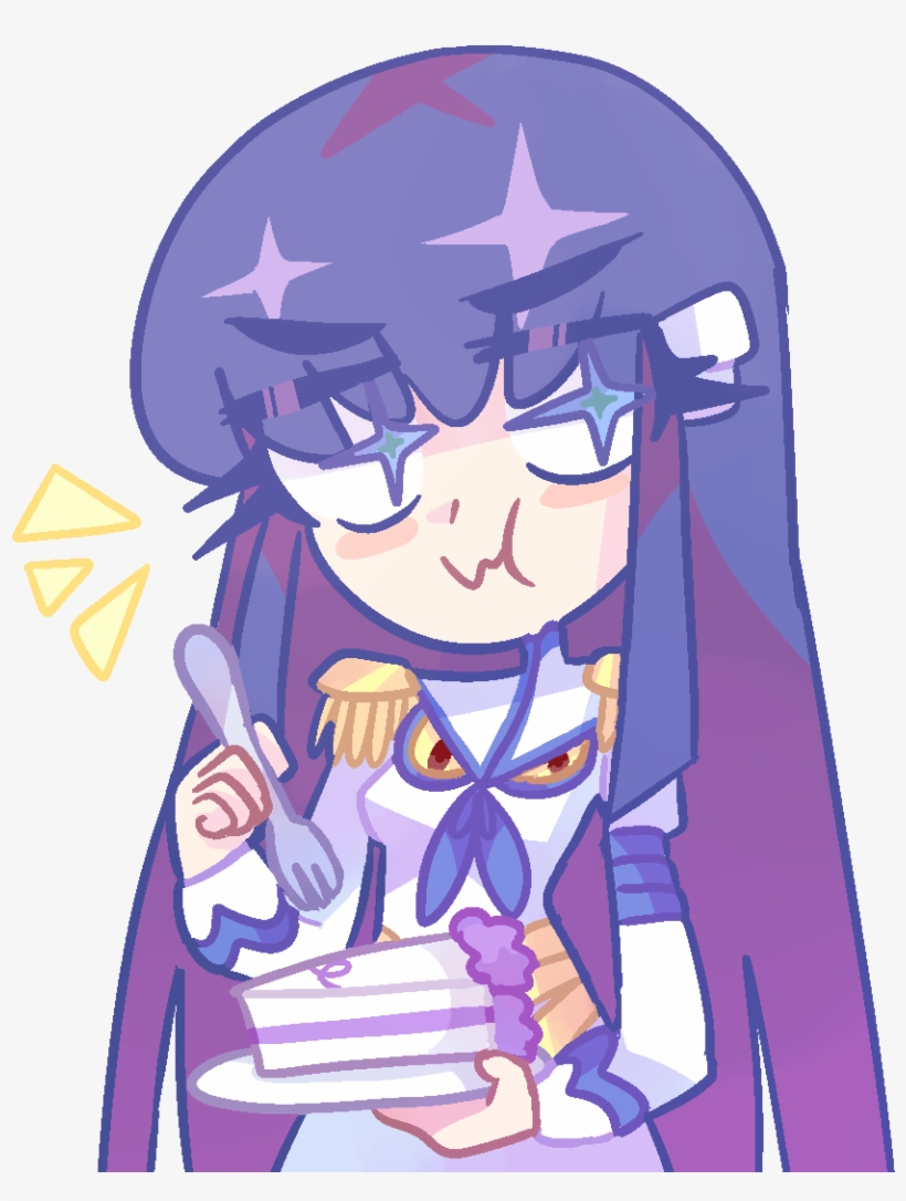 Satsuki Kiryuin Clothing Purple Violet Fictional Character - Kill La Kill Cake, transparent png #7907578
